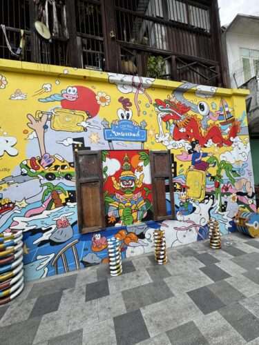 Polaroid Tour durch Talad Noi